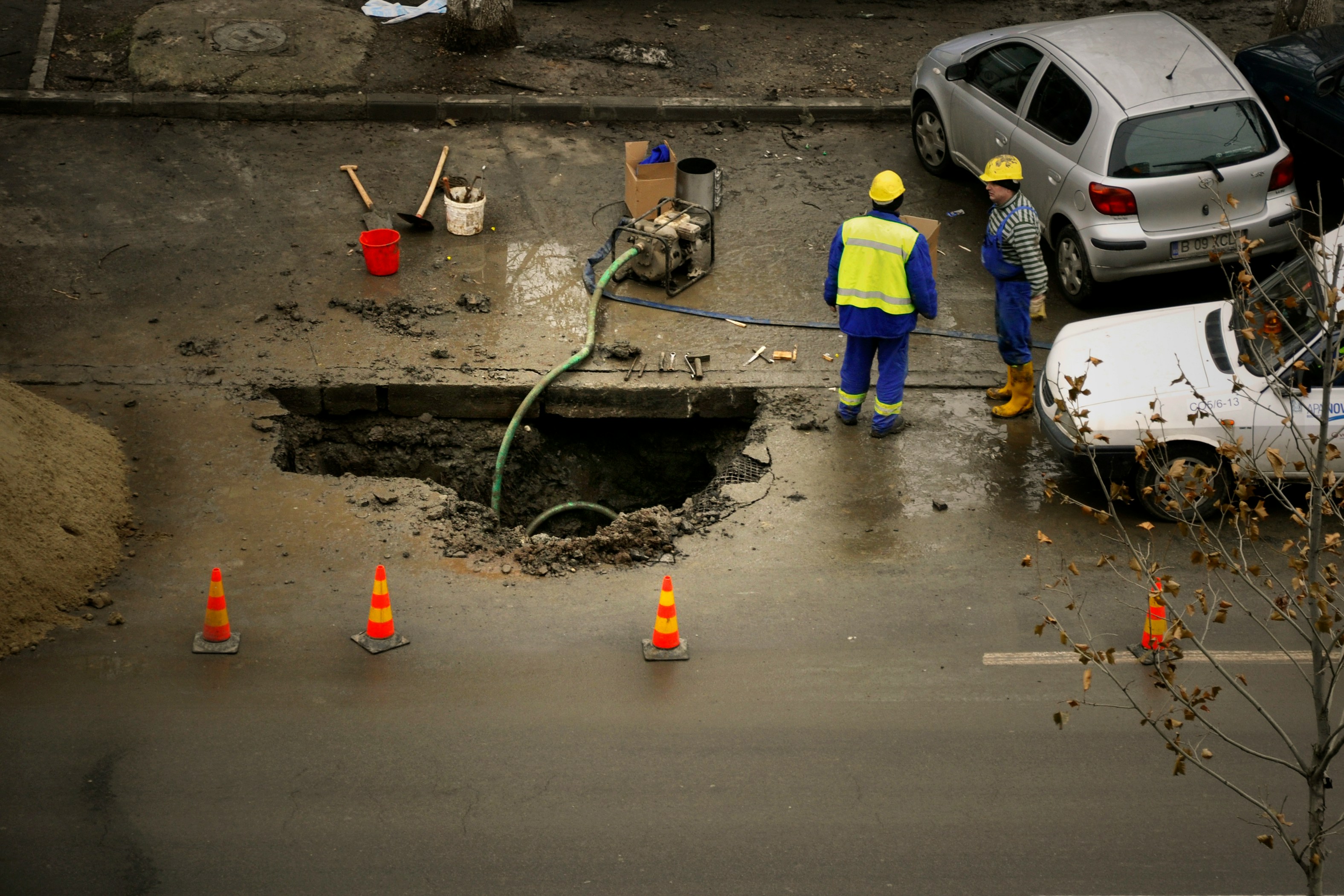 Drain emergency