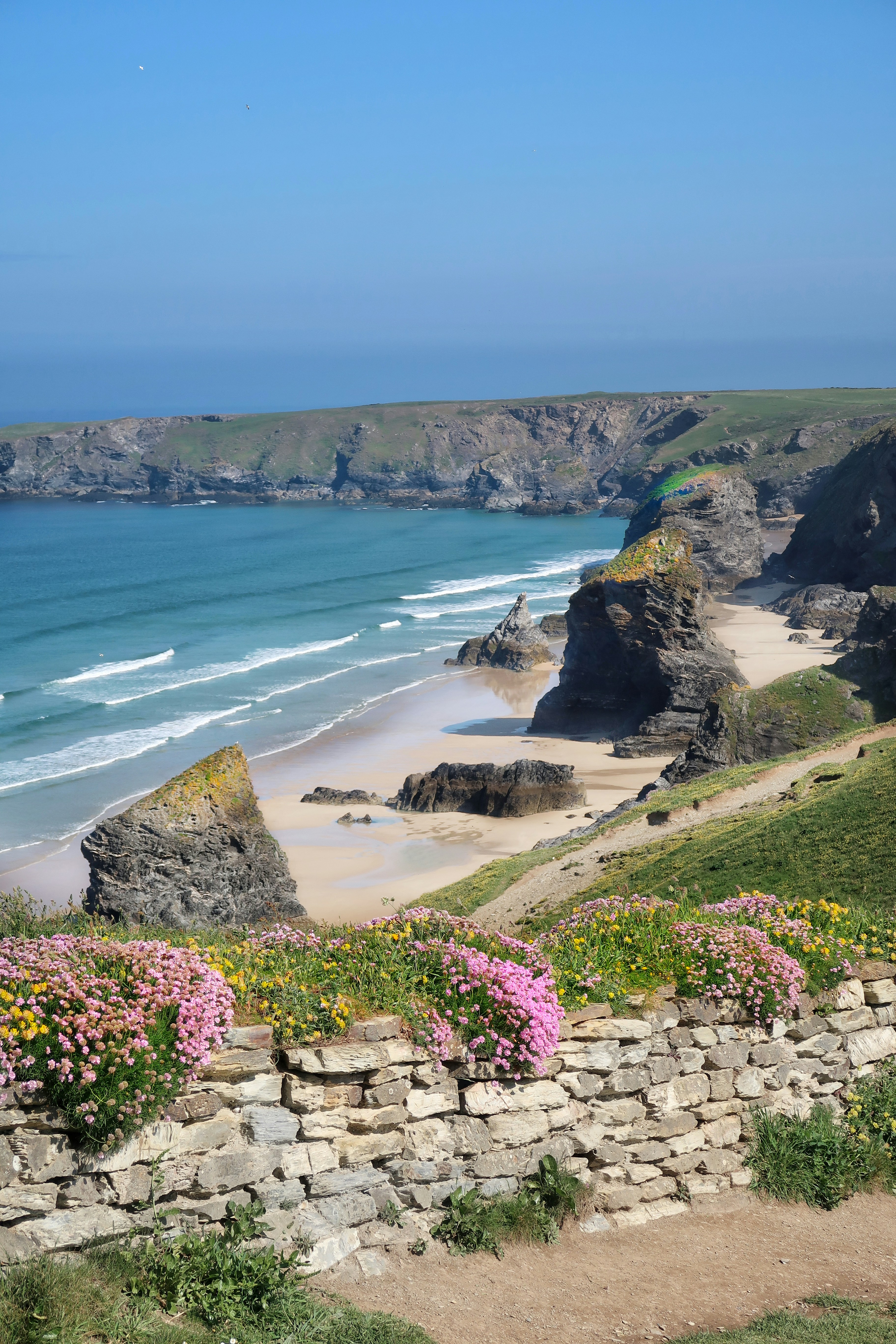 Cornwall seaside view