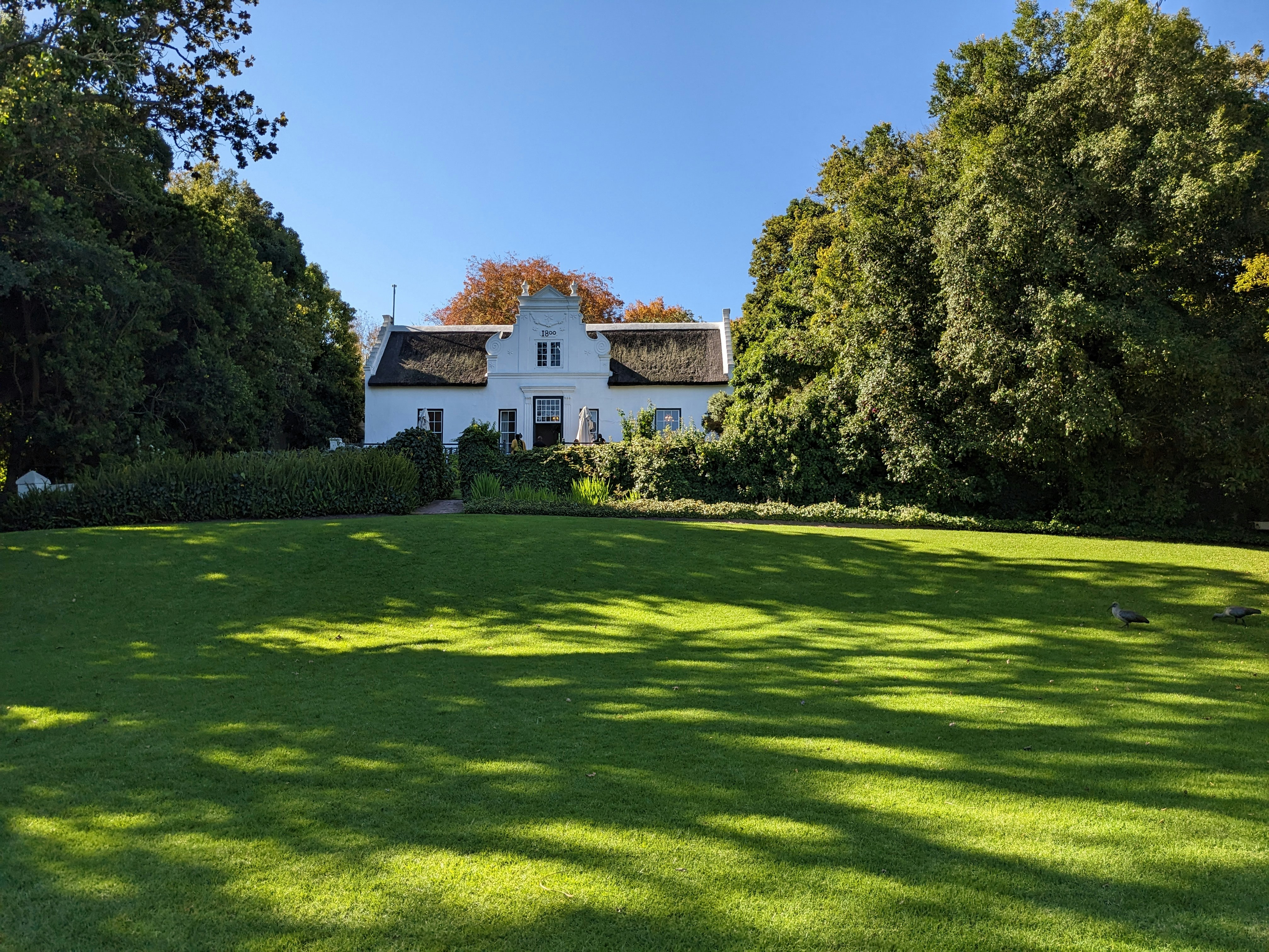 large house lawn